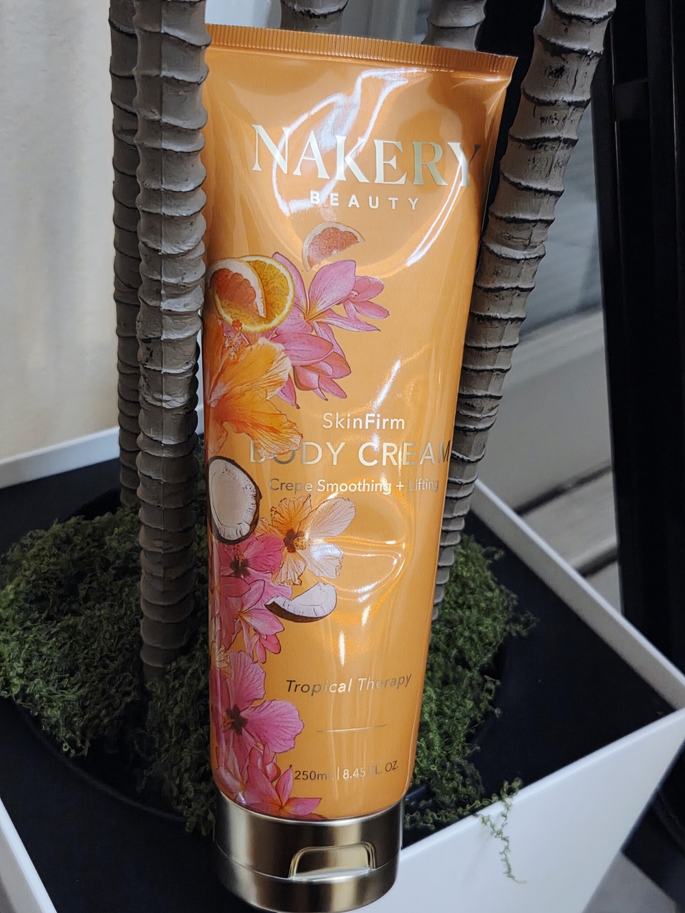 Nakery SkinFirm Body Cream – Crepe Smoothing + Lifting, 8.4 oz